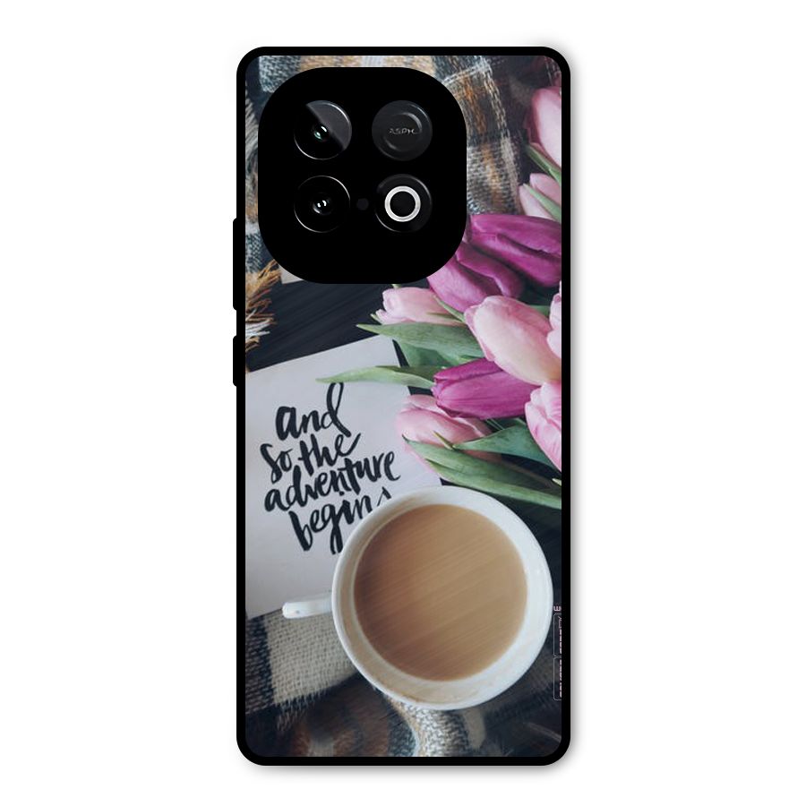 Floral Adventure Metal Back Case for iQOO Neo 10