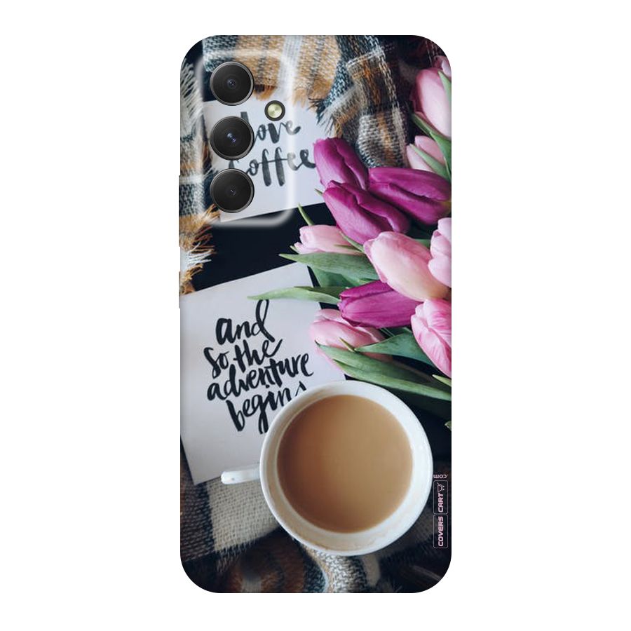 Floral Adventure Original Polycarbonate Back Case for Galaxy A54