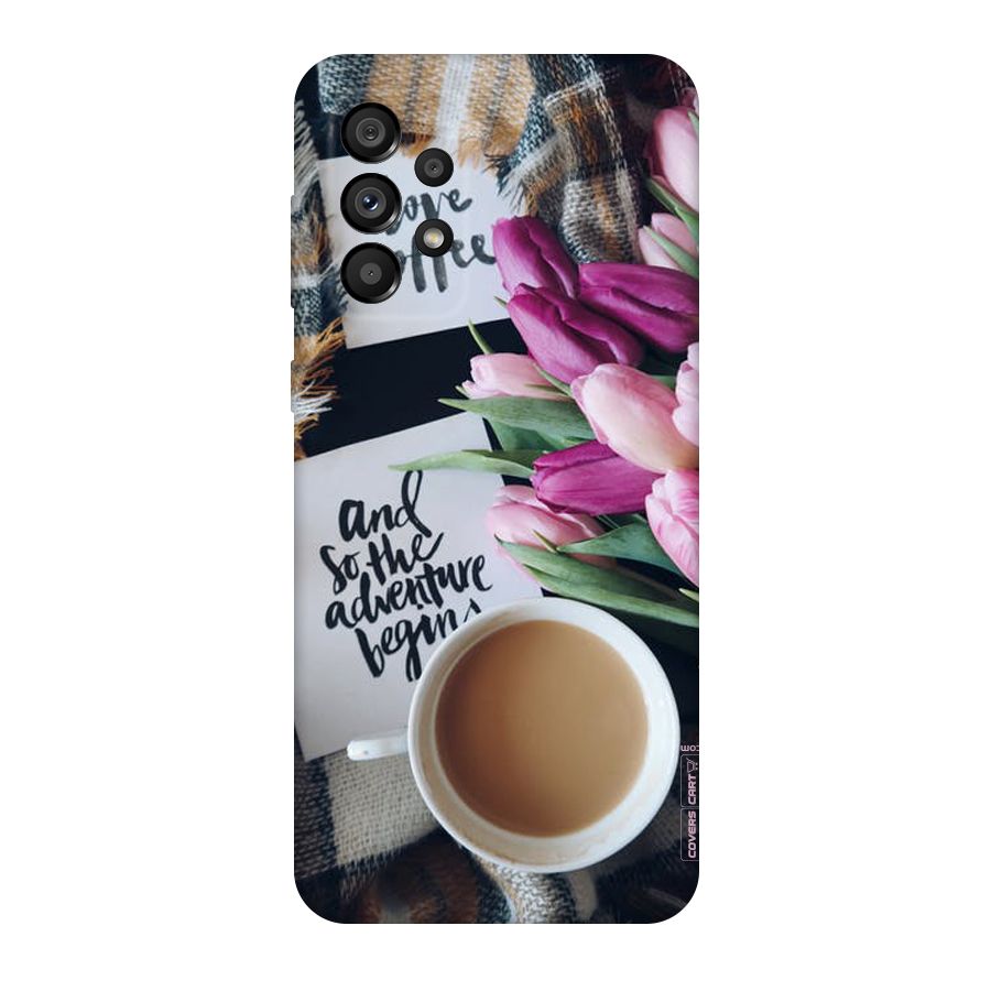 Floral Adventure Original Polycarbonate Back Case for Galaxy A73 5G