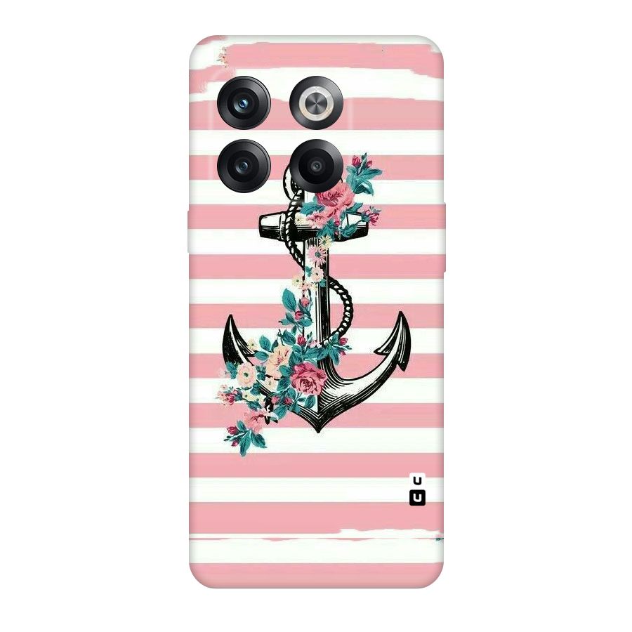 Floral Anchor Original Polycarbonate Back Case for OnePlus 10T