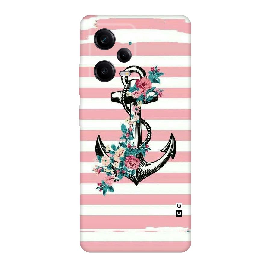 Floral Anchor Original Polycarbonate Back Case for Redmi Note 12 Pro