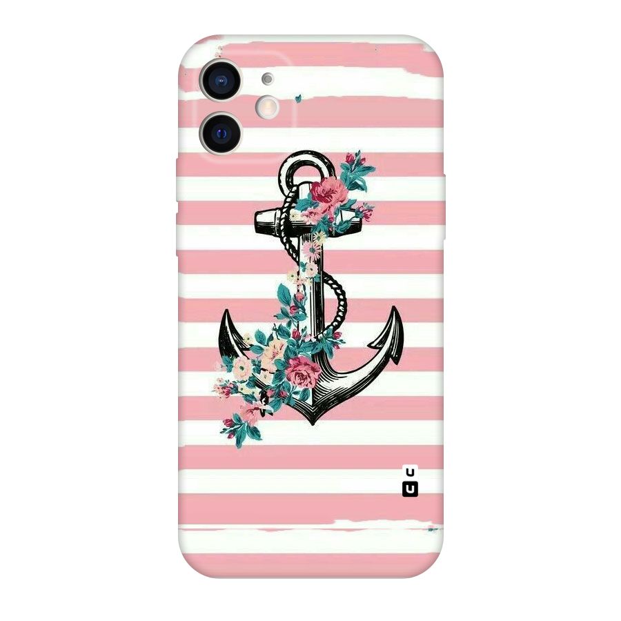 Floral Anchor Original Polycarbonate Back Case for iPhone 12