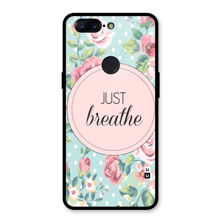 Floral Bloom Glass Back Case for OnePlus 5T