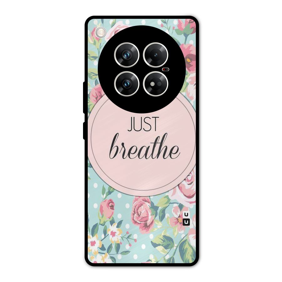 Floral Bloom Metal Back Case for Infinix Zero 40 5G
