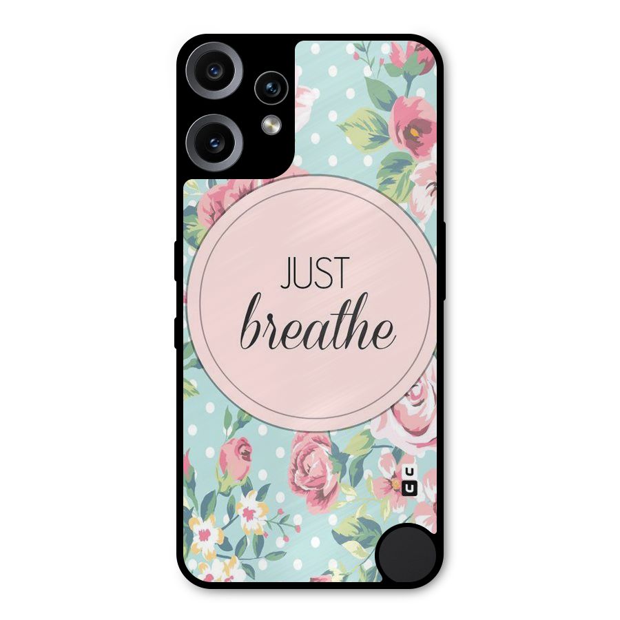 Floral Bloom Metal Back Case for Nothing CMF Phone 2 Pro