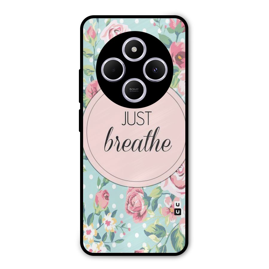 Floral Bloom Metal Back Case for Redmi A4