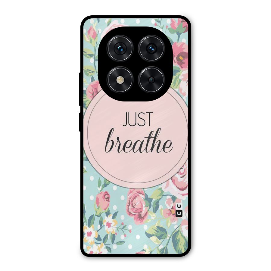 Floral Bloom Metal Back Case for Redmi Note 14 Pro 5G