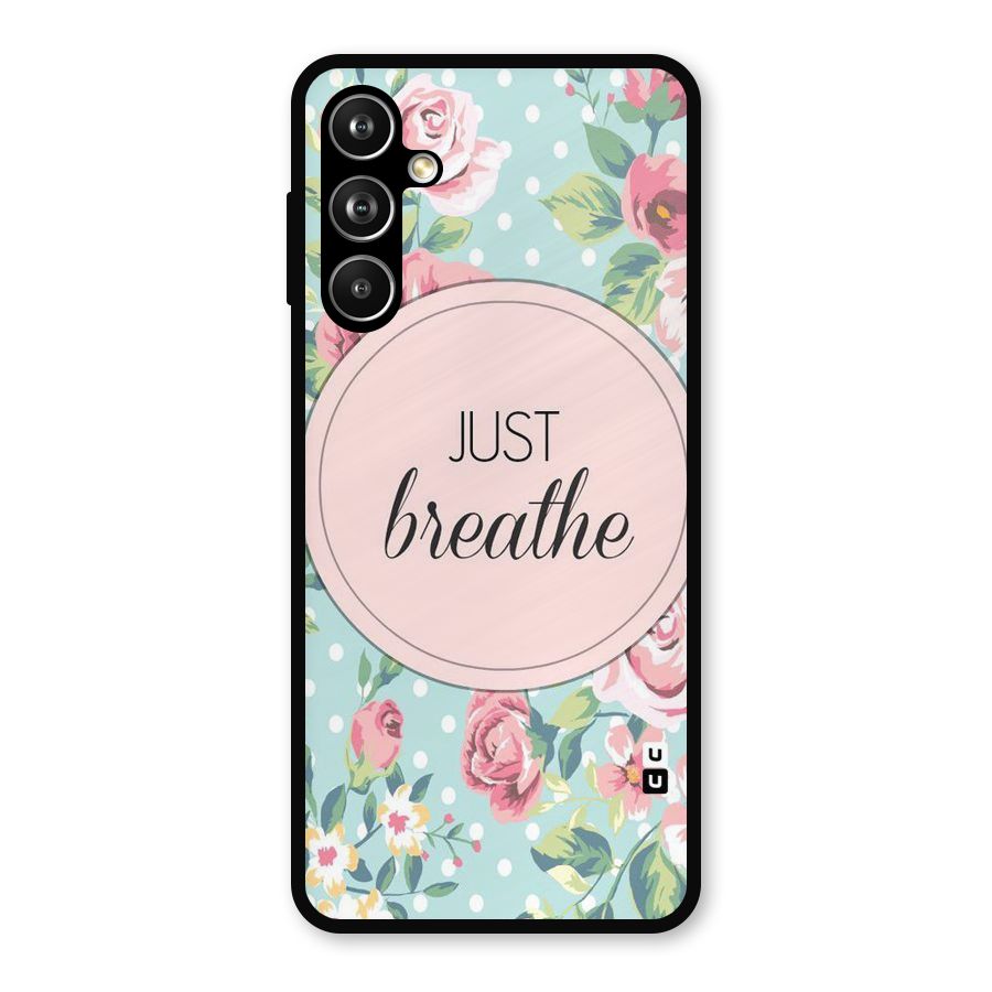 Floral Bloom Metal Back Case for Samsung Galaxy M54