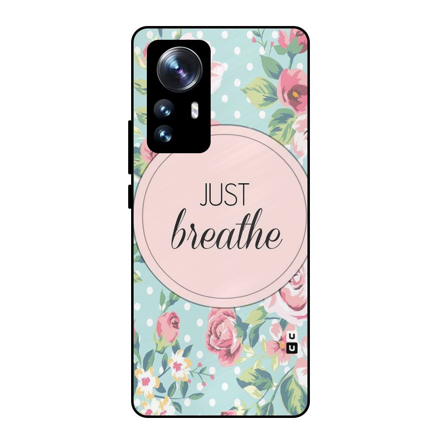 Floral Bloom Metal Back Case for Xiaomi 12 Pro