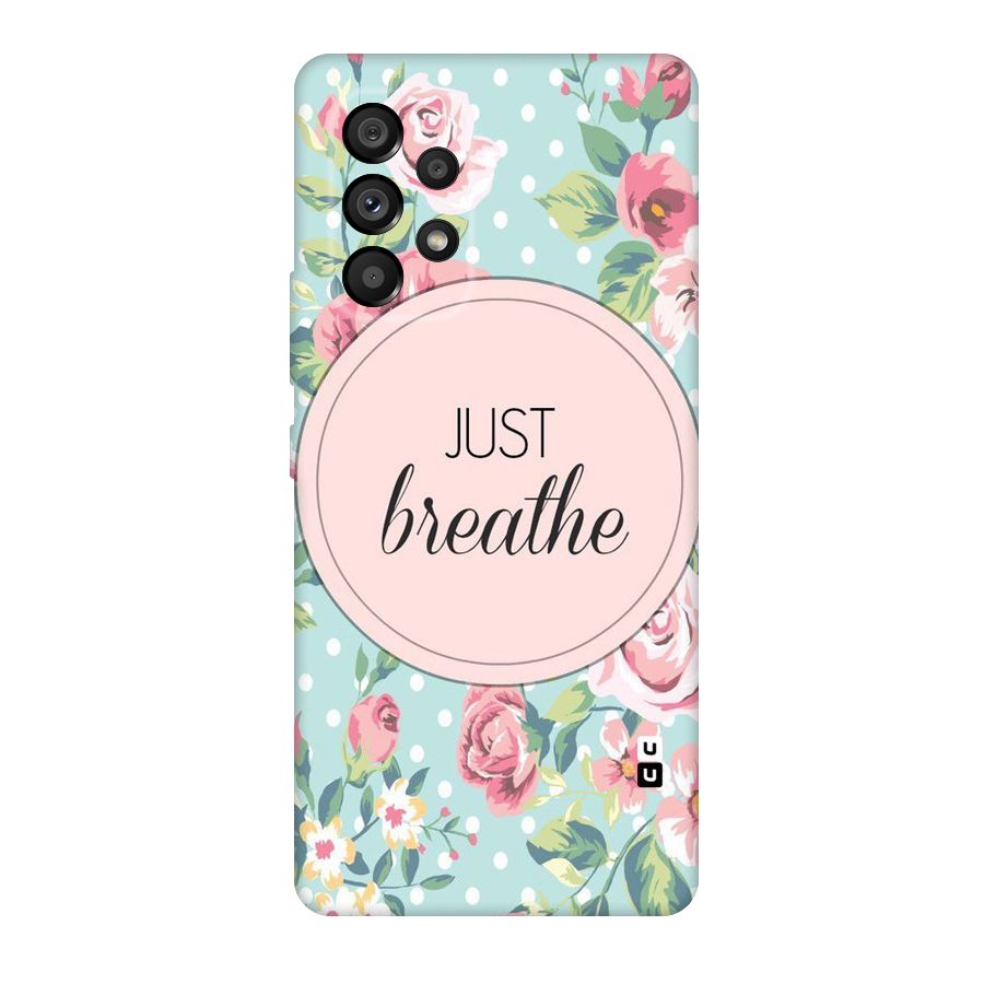 Floral Bloom Original Polycarbonate Back Case for Galaxy A53 5G