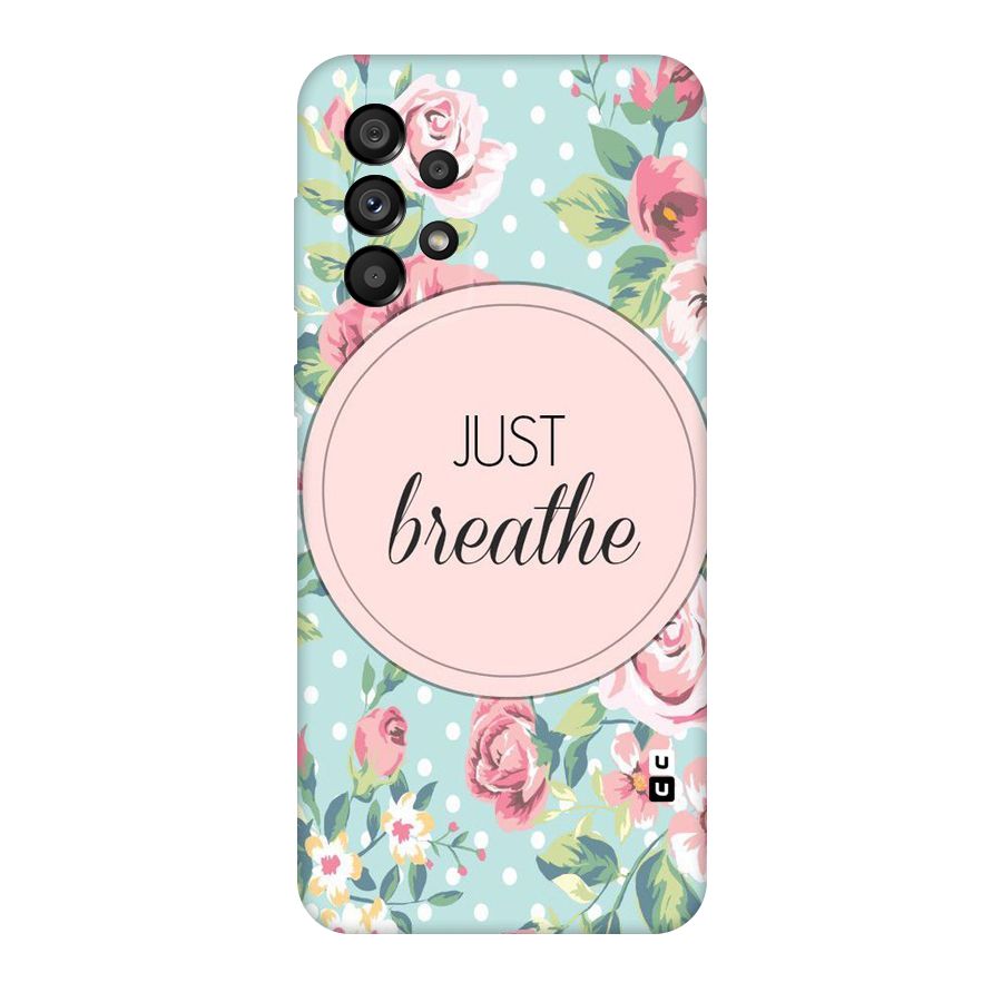 Floral Bloom Original Polycarbonate Back Case for Galaxy A73 5G