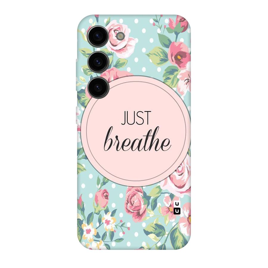 Floral Bloom Original Polycarbonate Back Case for Galaxy S23