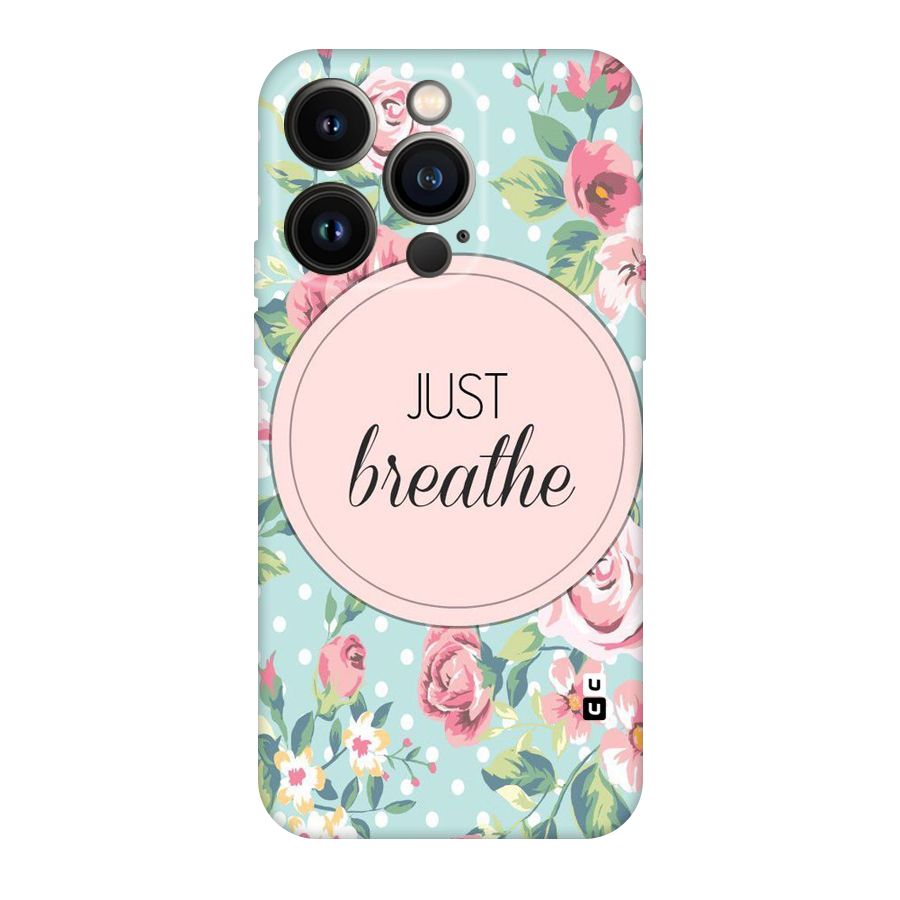 Floral Bloom Original Polycarbonate Back Case for iPhone 14 Pro