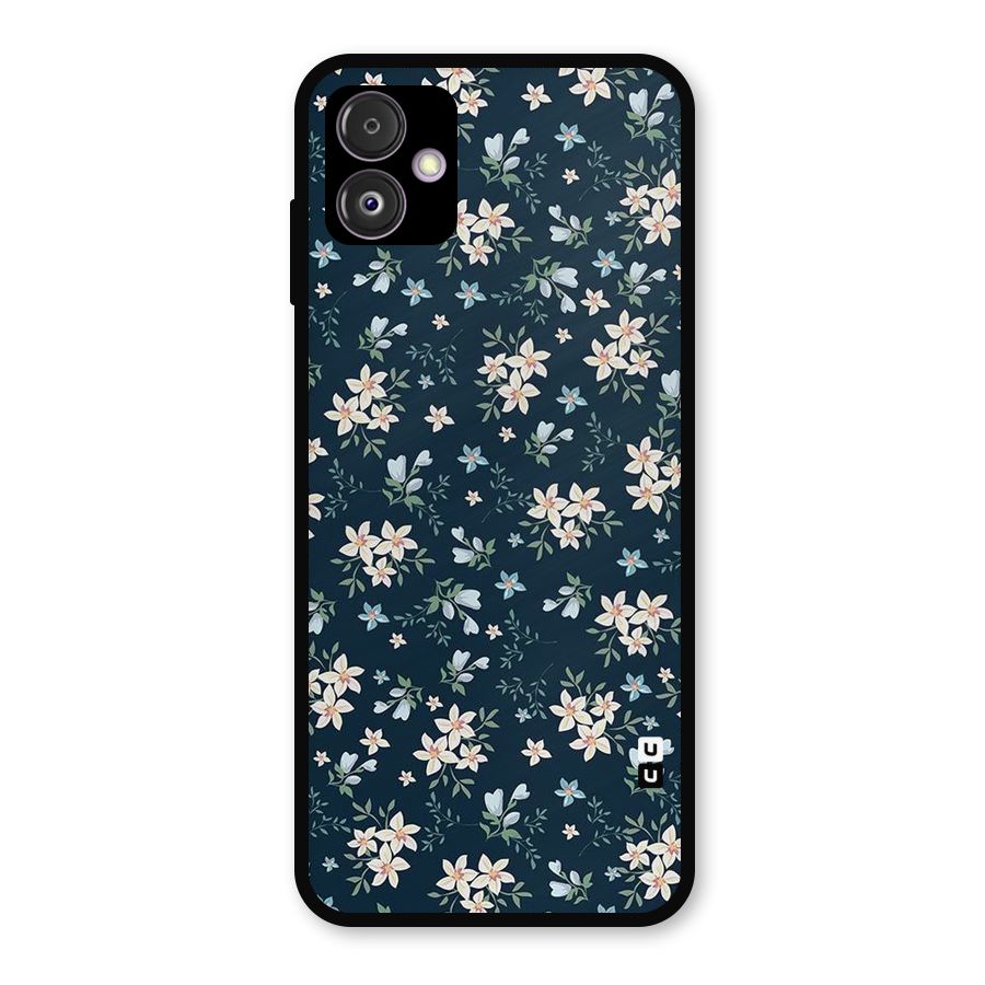 Floral Blue Bloom Metal Back Case for Galaxy F14
