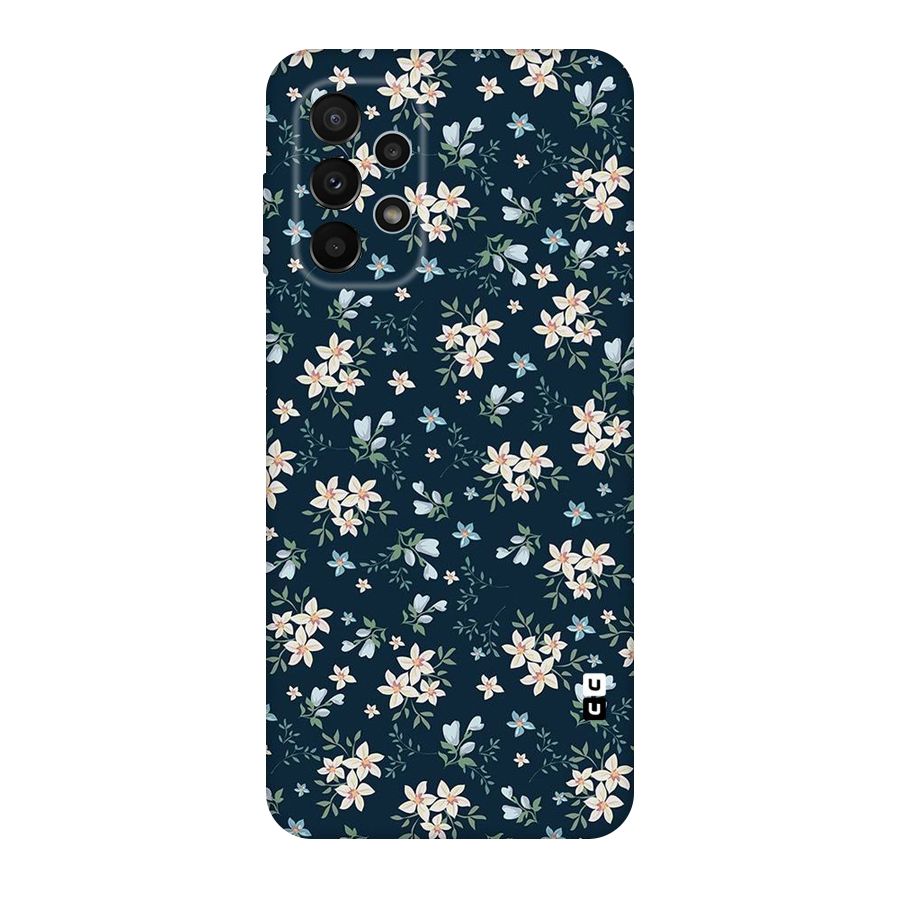 Floral Blue Bloom Original Polycarbonate Back Case for Galaxy A23