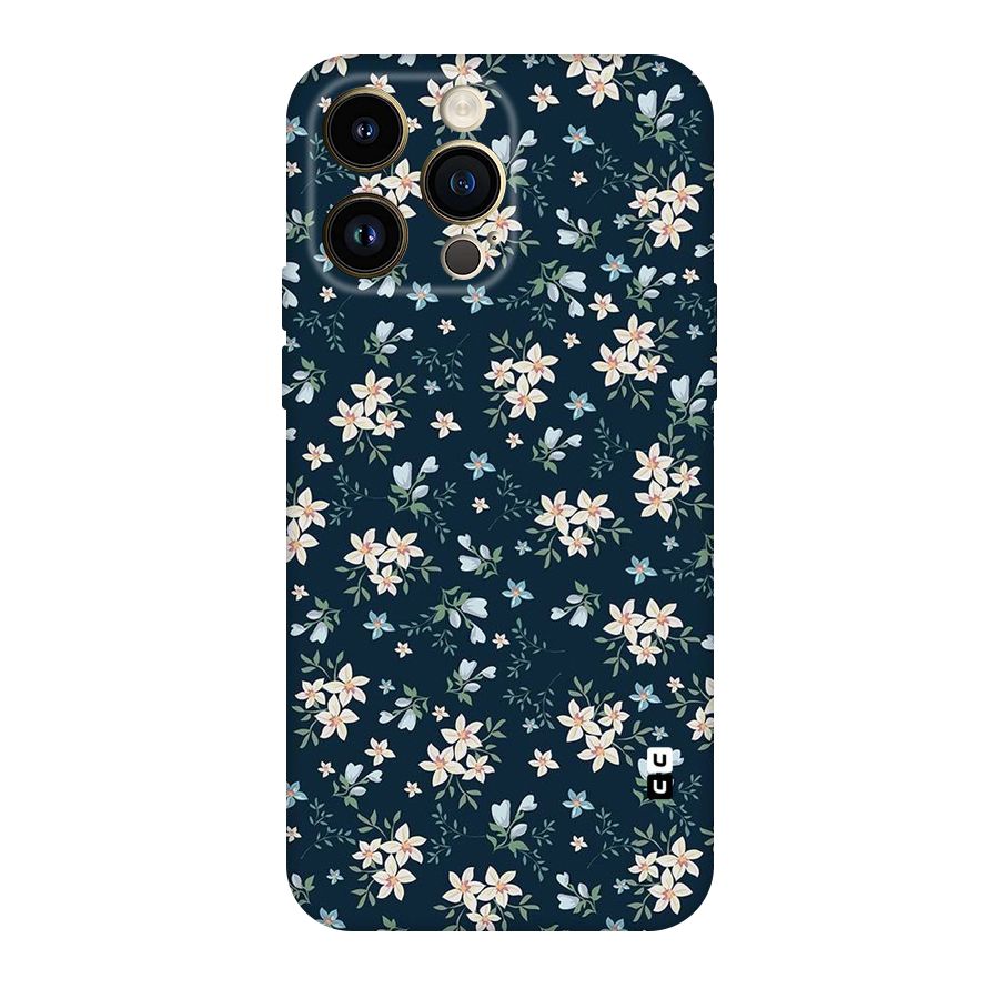 Floral Blue Bloom Original Polycarbonate Back Case for iPhone 14 Pro Max