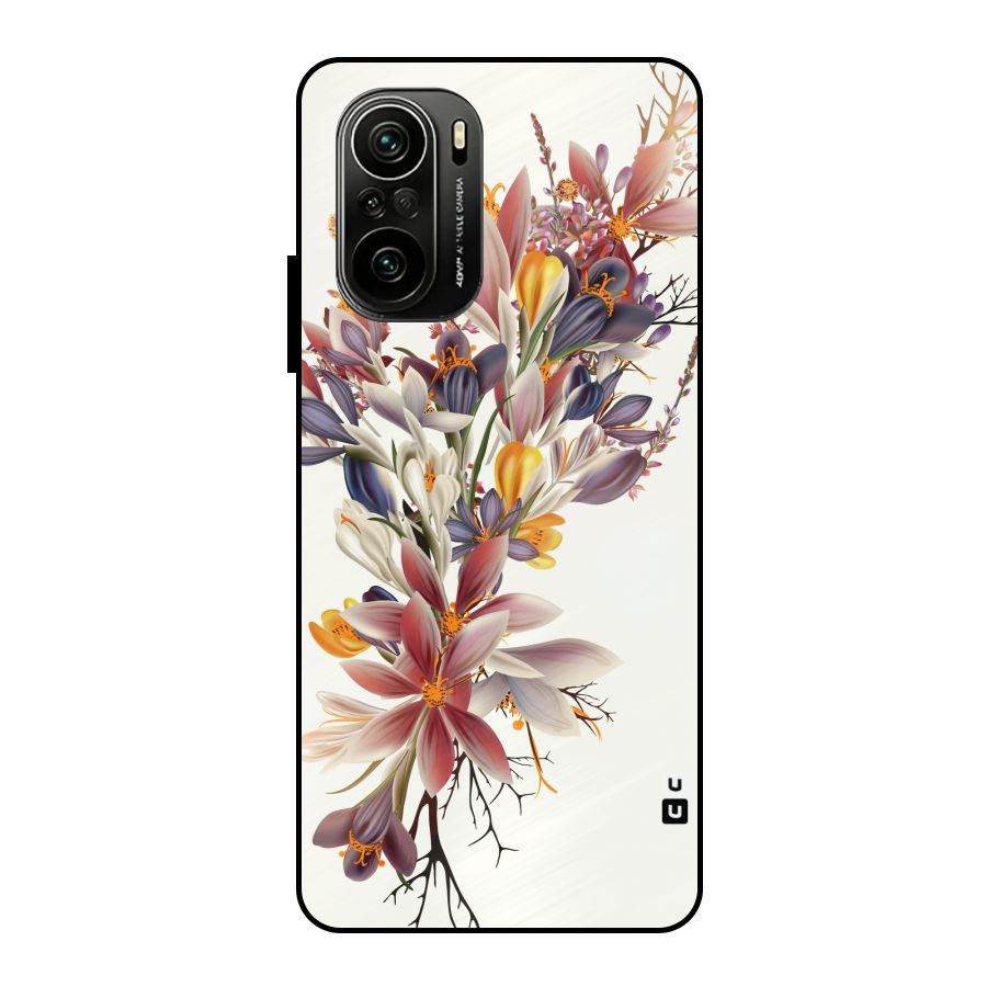 Floral Bouquet Metal Back Case for Mi 11x