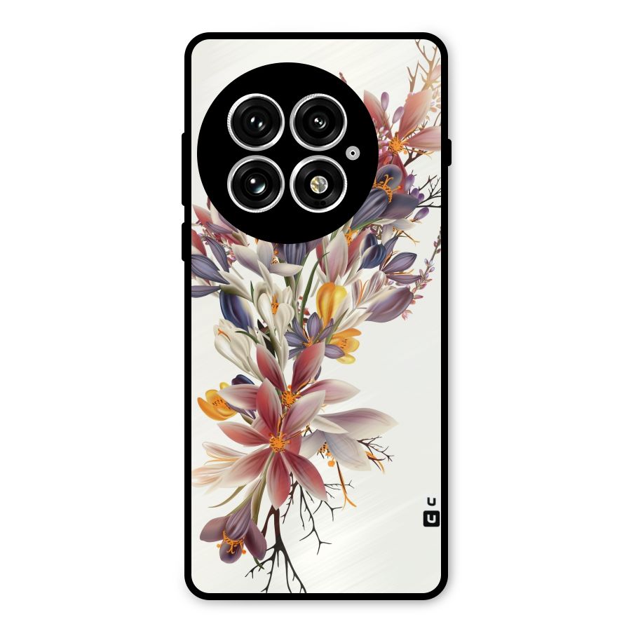 Floral Bouquet Metal Back Case for OnePlus 13