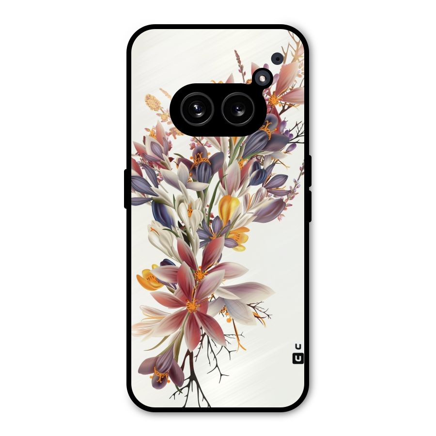 Floral Bouquet Metal Back Case for Nothing Phone 2a