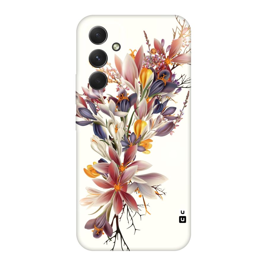 Floral Bouquet Original Polycarbonate Back Case for Galaxy A54