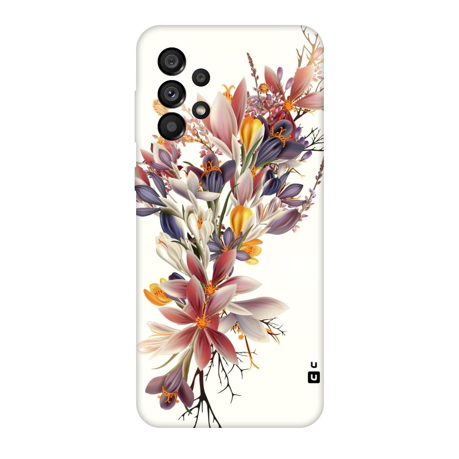 Floral Bouquet Original Polycarbonate Back Case for Galaxy A73 5G