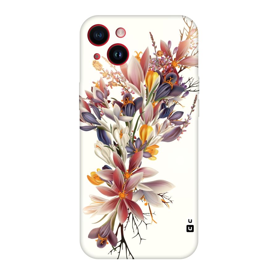 Floral Bouquet Original Polycarbonate Back Case for iPhone 14 Plus