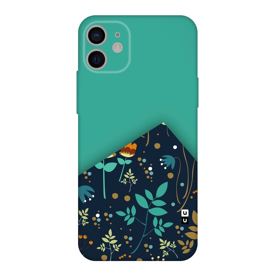 Floral Corner Original Polycarbonate Back Case for iPhone 11