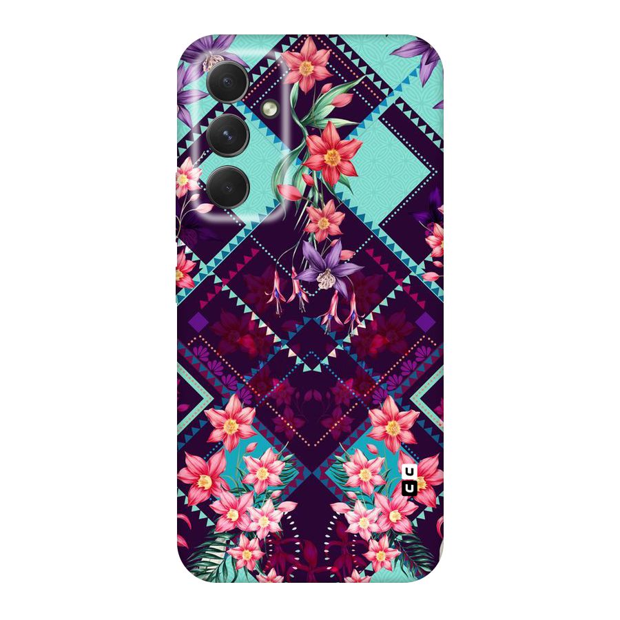 Floral Diamonds Original Polycarbonate Back Case for Galaxy A54