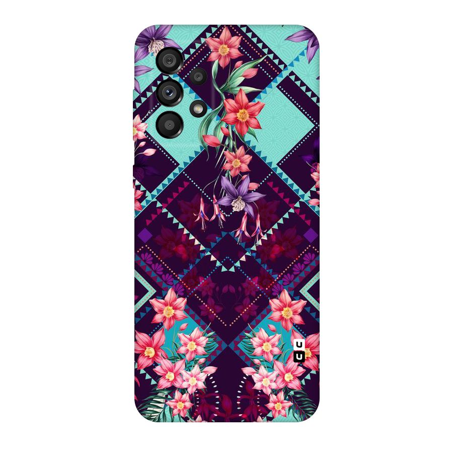 Floral Diamonds Original Polycarbonate Back Case for Galaxy A73 5G