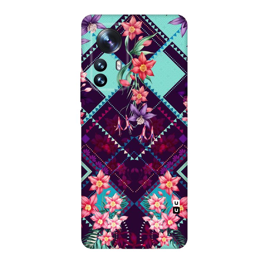 Floral Diamonds Original Polycarbonate Back Case for Xiaomi 12 Pro