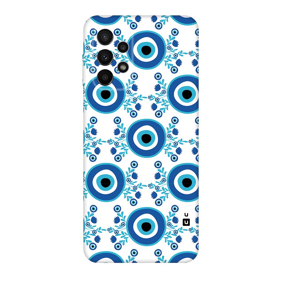 Floral Evil Eyes Original Polycarbonate Back Case for Galaxy A23
