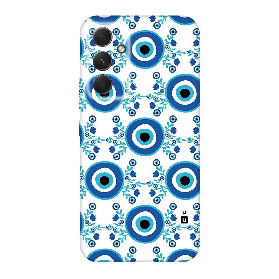 Floral Evil Eyes Original Polycarbonate Back Case for Galaxy A54
