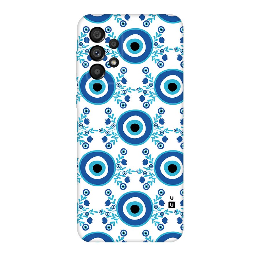 Floral Evil Eyes Original Polycarbonate Back Case for Galaxy A73 5G