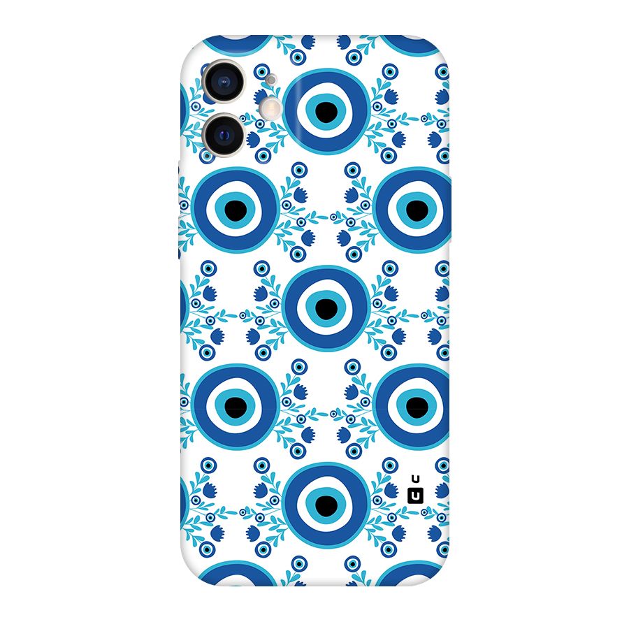 Floral Evil Eyes Original Polycarbonate Back Case for iPhone 12