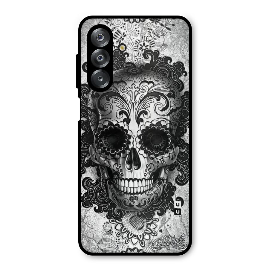Floral Ghost Metal Back Case for Galaxy A26