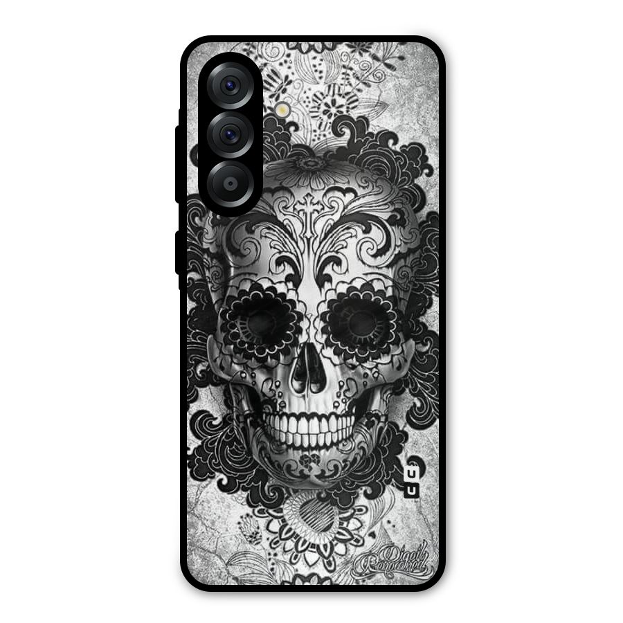 Floral Ghost Metal Back Case for Galaxy A56