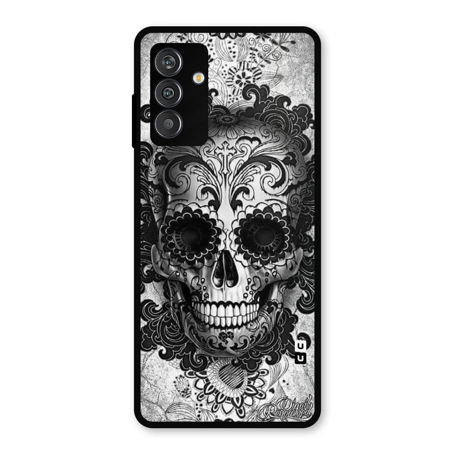 Floral Ghost Metal Back Case for Galaxy F13