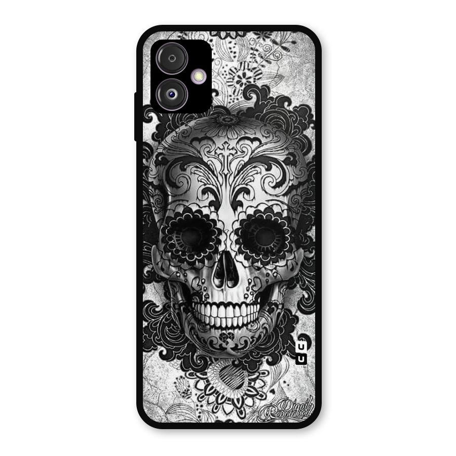 Floral Ghost Metal Back Case for Galaxy F14