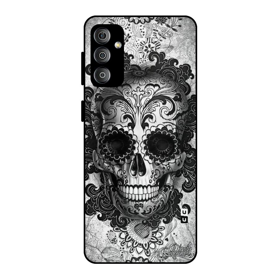 Floral Ghost Metal Back Case for Galaxy F23
