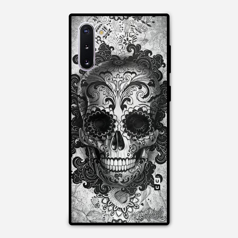 Floral Ghost Metal Back Case for Galaxy Note 10