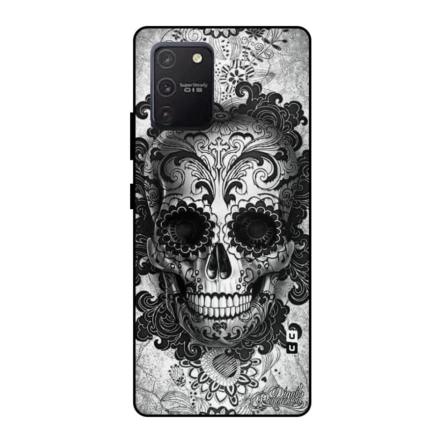 Floral Ghost Metal Back Case for Galaxy S10 Lite