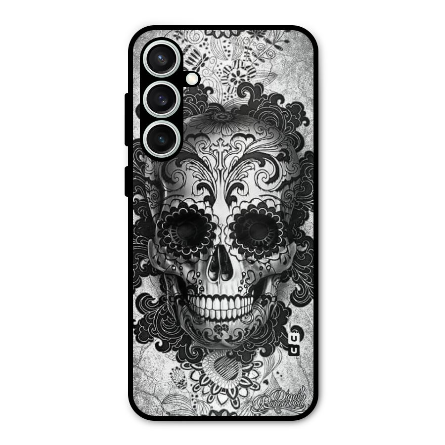 Floral Ghost Metal Back Case for Galaxy S23 FE