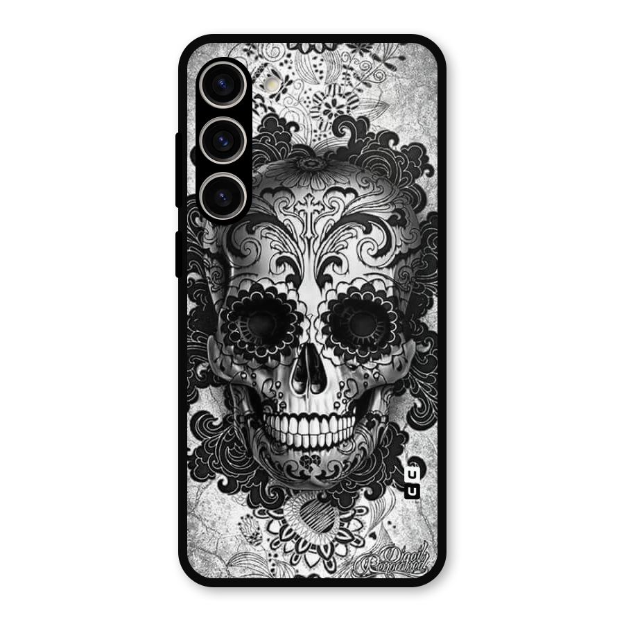 Floral Ghost Metal Back Case for Galaxy S23 Plus