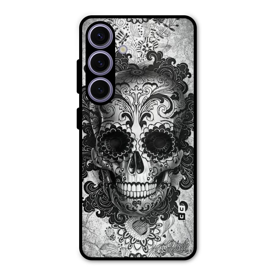 Floral Ghost Metal Back Case for Galaxy S24