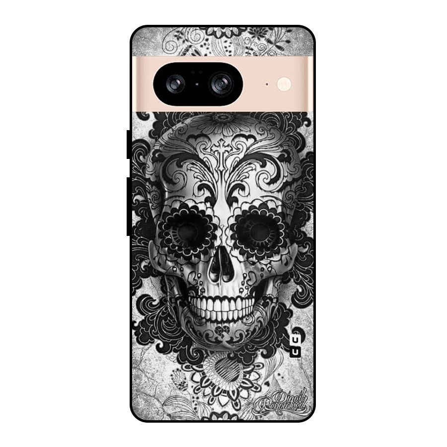 Floral Ghost Metal Back Case for Google Pixel 8
