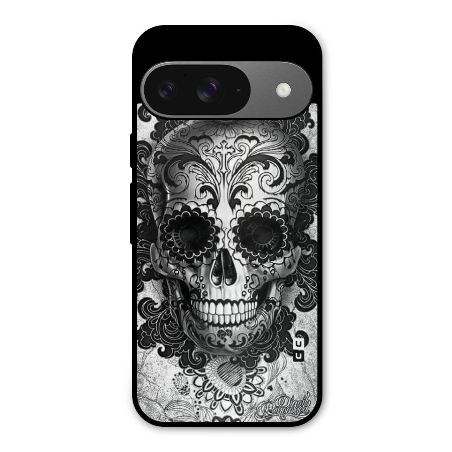 Floral Ghost Metal Back Case for Google Pixel 9