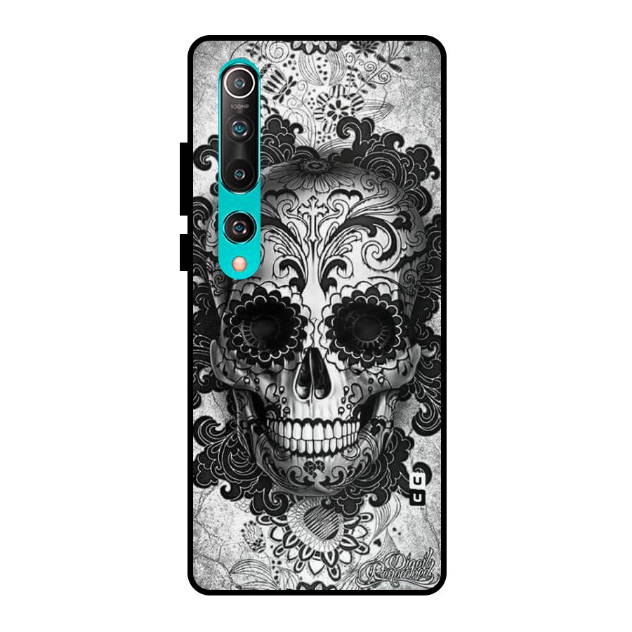 Floral Ghost Metal Back Case for Mi 10