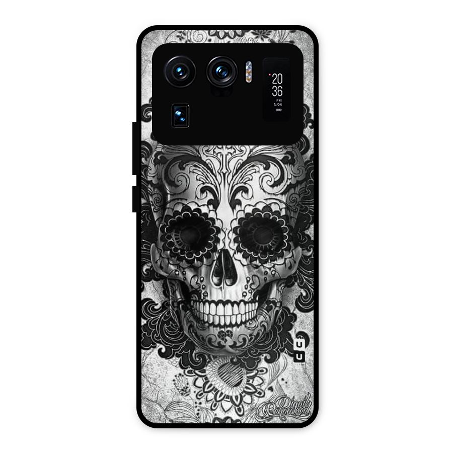 Floral Ghost Metal Back Case for Mi 11 Ultra