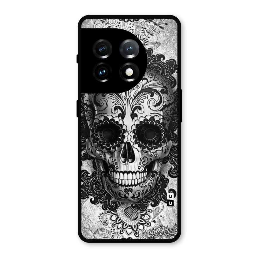 Floral Ghost Metal Back Case for OnePlus 11
