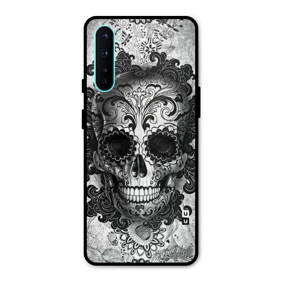 Floral Ghost Metal Back Case for OnePlus Nord